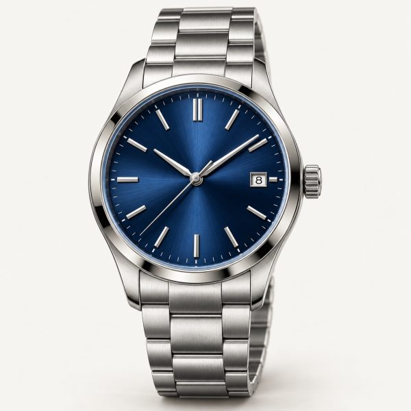 Blue Hour Automatic, Midnight blue dial, Steel bracelet
